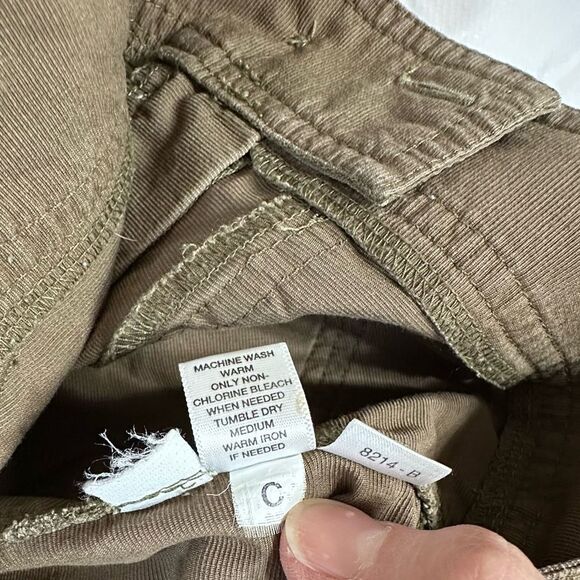 Ann Taylor Loft Khaki Green Women's Jean Skirt Size 6 - Picture 8 of 9